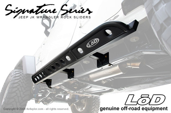 Jeep wrangler homemade rocker guards #2