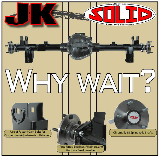 Rear JK WHY WAIT