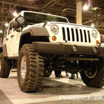 DONAHOE RACING White Jeep JK Wrangler Rubicon Unlimited 4-Door