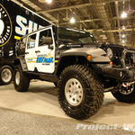 SUPERLIFT SUSPENSION Custom Black & White Jeep JK Wrangler Rubicon Unlimited 4-Door