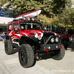 MBRP Custom Red Jeep JK Wrangler 2-Door