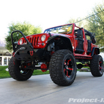 TeraFlex JPTwinz Red Jeep JK Wrangler 4-Door