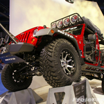 Nitto Tires Off Road Evolution Red Jeep JK Wrangler 4-Door