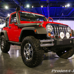 Mopar Red Jeep JK Wrangler 2-Door JK w/Snokel