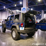 Mopar Deep Water Blue Jeep JK Wrangler 4-Door