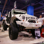 Bushwacker COP4X4 Custom White Jeep JK Wrangler 4-Door