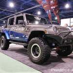 Rampage Custom Blue/Silver Jeep JK Wrangler 4-Door