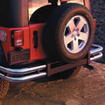 Mopar JK Chrome Tube Rear Bumper