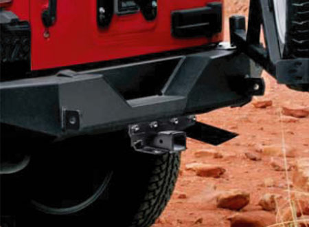 Mopar JK Heavy Duty Rear Bumper Tire Carrier