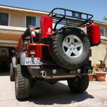 LoD Rear Shorty Bumper Tire Carrier