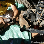 Front Axle Shaft Removal & U-Joint Trail Fix