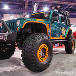 Superlift Custom Green & Orange 4-Door JK