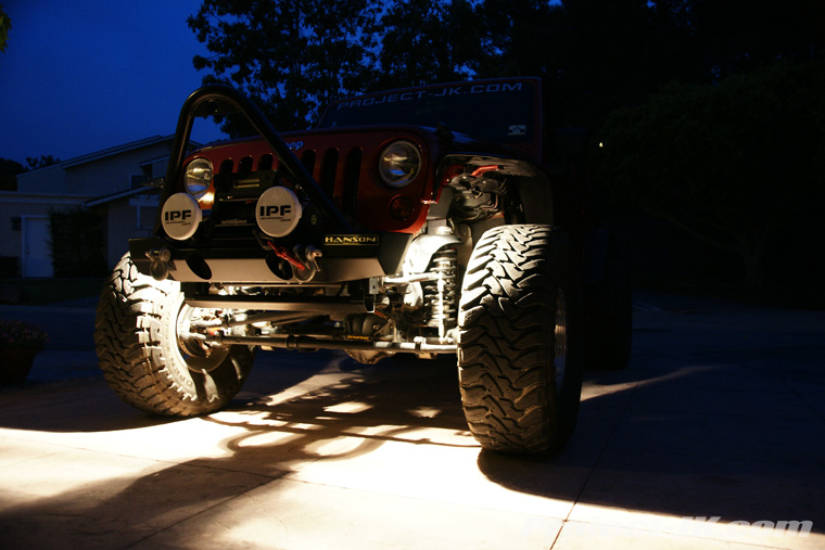 Jeep wrangler deals rock lights