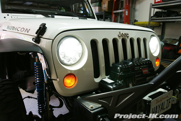 Jeep wrangler headlight comparison #5