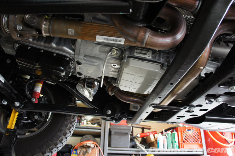 Jeep jk factory transmission cooler #2