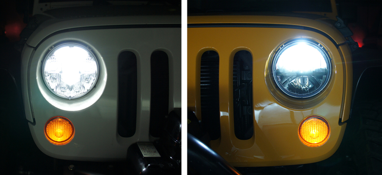 Truck light clearance headlights