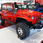 2012 SEMA Rugged Ridge Red 4-Door Jeep JK Wrangler