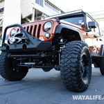 2012 SEMA Fabricon Mango Tango 4-Door Jeep JK Wrangler