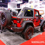 2012 SEMA Rampage Red 2-Door Jeep JK Wrangler