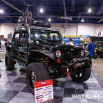 2012 SEMA Aries Deep Forest Green 4-Door Jeep JK Wrangler