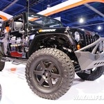 2012 SEMA Hankook Black 4-Door Jeep JK Wrangler