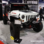 2012 SEMA Mickey Thompson White 4-Door Jeep JK Wrangler