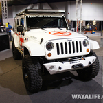 2012 SEMA TeraFlex 4-Door White Jeep JK Wrangler