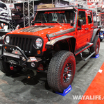 2012 SEMA Superchips Red 4-Door Jeep JK Wrangler