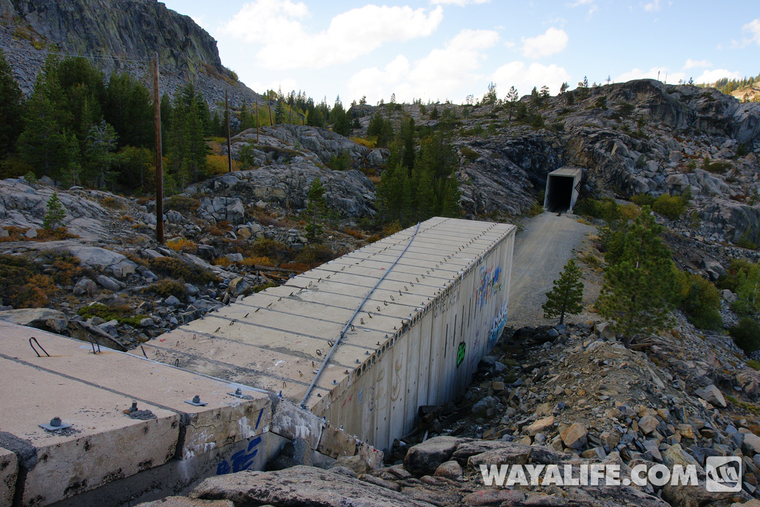 Donner Summit Snow Sheds Final Run 2012