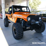 2013 SEMA M.O.R.E. 4678 Orange Jeep LJ Wrangler Race Rig