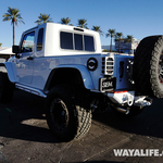 2013 SEMA White Rugged Ridge JK-8 Pick-Up