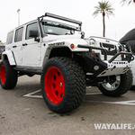 2013 SEMA White KAO Jeep JK Wrangler 4-Door