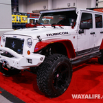 2013 SEMA Hi-Lift White Jeep JK Wrangler 4-Door