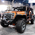 2013 SEMA Rugged Ridge Mango Tango Jeep JK Wrangler 4-Door