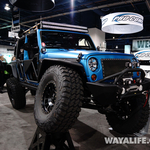 2013 SEMA Blue ProComp Jeep JK Wrangler 4-Door