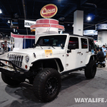 2013 SEMA Crown White Jeep JK Wrangler 4-Door