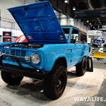 2013 SEMA Light Blue Ford Bronco