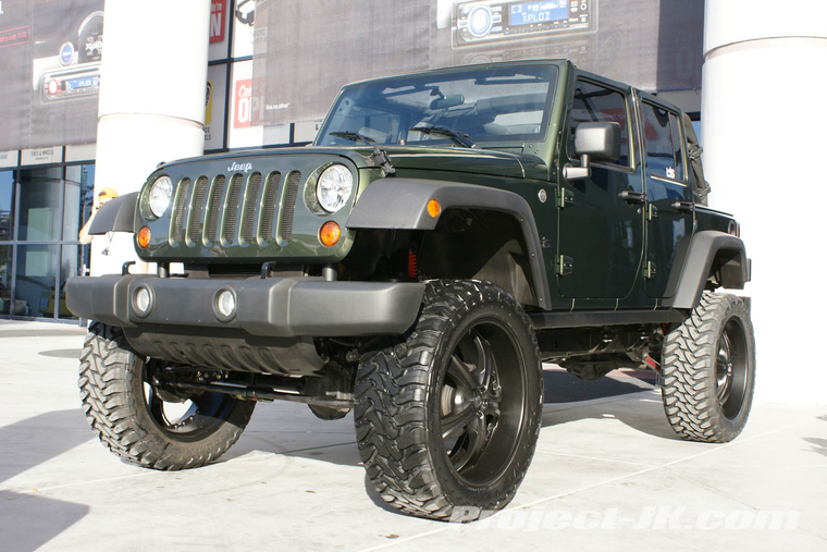 2 Inch body lift jeep jk #3