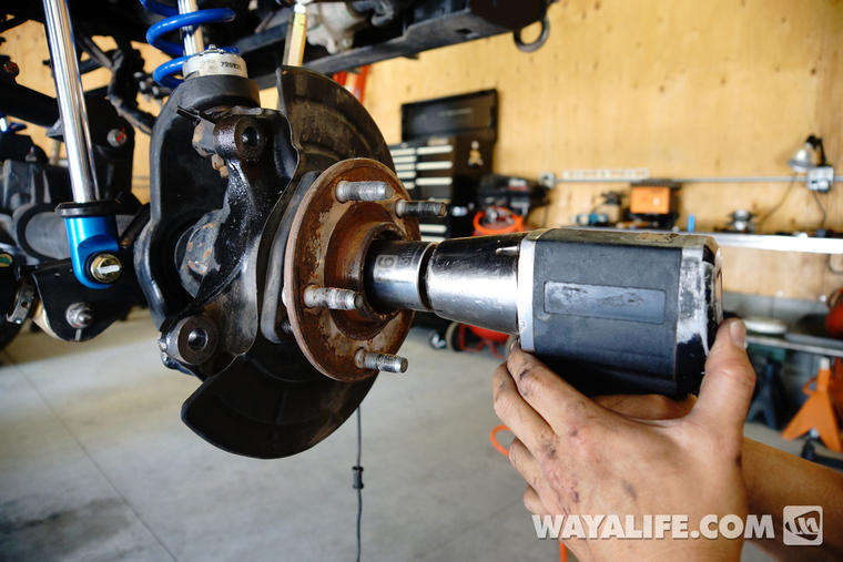 Jeep JK Wrangler Unit Bearing Replacement WriteUp