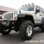 TeraFlex Silver Jeep JK Wrangler 2-Door