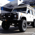 2014 SEMA White Land Rover Defender 110