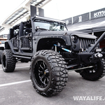 2014 SEMA Black CAL50 Starwood Motors KMC Jeep JK Wrangler Unlimited