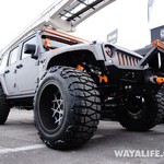 2014 SEMA Gray Starwood Motors KMC Jeep JK Wrangler Unlimited