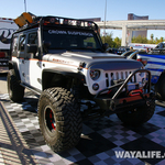 2014 SEMA Crown Suspension White Jeep JK Wrangler Unlimited