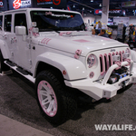 2014 SEMA Rugged Ridge Lady Jeep JK Wrangler