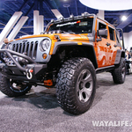 2014 SEMA Rugged Ridge Mango Tango Orange 2-Door Jeep JK Wrangler