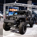 2014 SEMA N-Fab Jeep JK Wrangler Unlimited