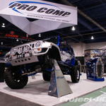 ProComp Silver & Blue Jeep JK Wrangler Unlimited