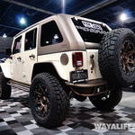 2014 SEMA Bulldog LED Lighting Tan Jeep JK Wrangler Unlimited