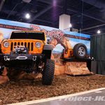 TeraFlex Orange Jeep JK Wrangler Half Display